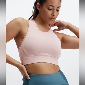 FABLETICS Blare Cross Back Medium Impact Sports Bra -NWOT